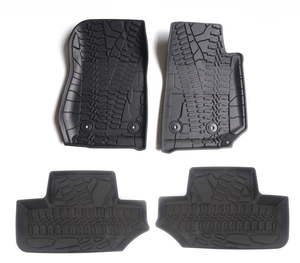 Floor Mats 3pcs - Jeep Wrangler JK (2014-2017) 2 Door - MJs Trading NZ- One-Stop&hellip;