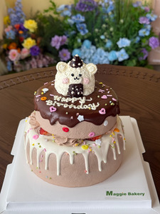 Double Cho Bear Maggie Bakery