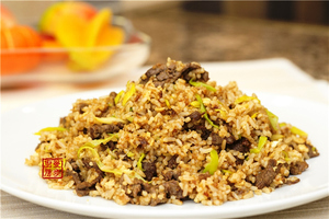 Beef fried rice