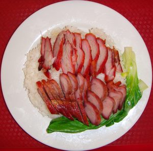 Products: BBQ pork on rice