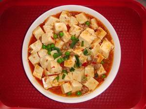 Tofu with Chilli and pork