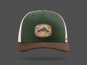 MidPro LTD Trucker Cap - Green / Chestnut