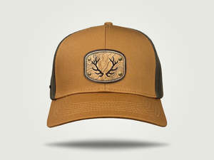 Ultra Trucker 6 Cap - Caramel/Olive