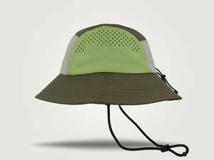 Caps: Active Bucket Hat - Olive