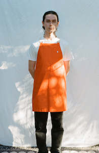 Aprons: M.N Orange Cross-back Apron
