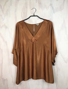 Vesta V Mezzo Top -  Cognac