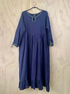 Juna Kaylee Dress / Ink Linen