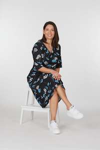 Dresses Summer 2022 23: Vesta V Collar Dress - Flyaway