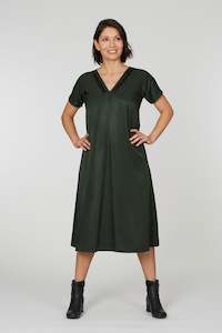 Dresses Summer 2022 23: Vesta Virginia Dress - Forest