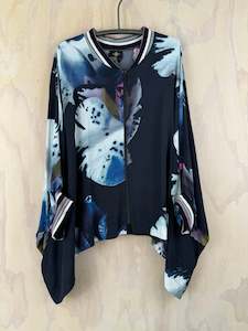 Tops Summer 22 23: Drape Bomber | Orchid