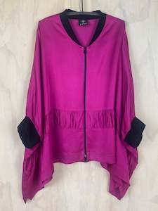 Winter 23: Juna Bella Bomber | Fuschia