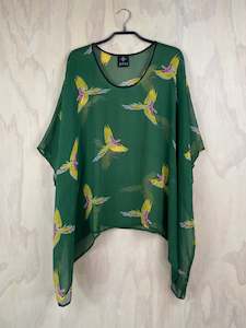 Winter 23: Juna Silk T / Parakeet