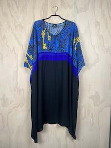 Tops 21: Juna Silk T  Dress / Mosaic Key