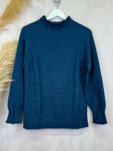 Merino: Funnel Neck Jumper  l  Tui