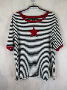 Pluto Alice T - Black Red Star