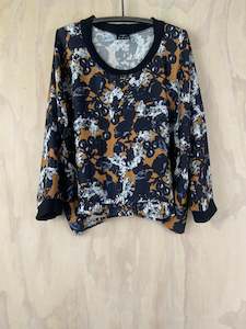 Tops 21: Juna Blossom Triptych Top