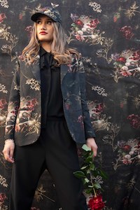 Sheryl May Black Swan Jacket