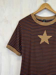 Pluto Alice T - Chocolate Stripe Star