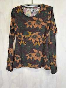 Vesta: Vesta Round Neck Top- Autumn