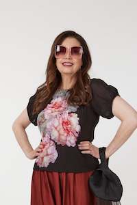 Juna Ava Top | Carnation