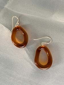 Jewellery 2023: Organic Glass Earrings | Amber