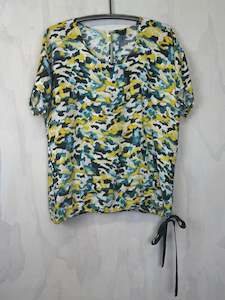 Tops 21: Vesta  Tie Top - Monet