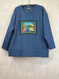 Vesta  Cable Sweater - Patch