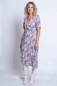 Sheryl May: Sheryl May X Over Dress  | Blue Bird