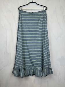 Vesta Frill Skirt - Stripey