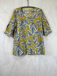 Vesta Juliet Top - Leafy