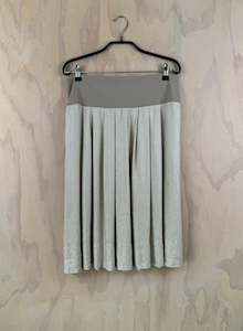 Juna Winter 24: Juna Pleat Skirt |  Natural