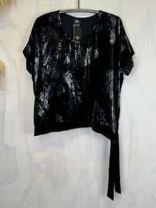 Winter 25: Sash Top | Moonlight Velvet