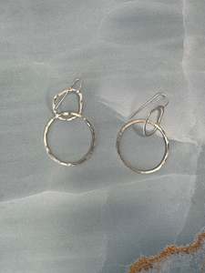 Double Cloud Earrings