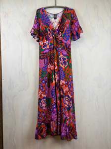Vesta Frille Frida Dress - Purple Haze