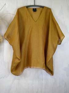 Juna Gabrielle Top | Ginger Linen