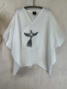 Juna Gabrielle Top | Blanc Kererū