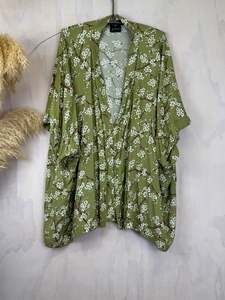Juna: Juna Kimono Jacket | Sage Blossom