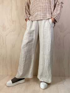 Juna S S 23 25: Juna Origami Trousers | Natural