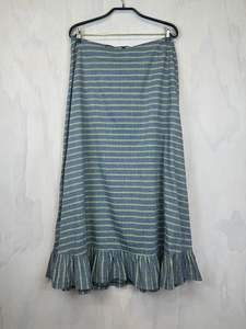 Vesta Frill Skirt - Stripey