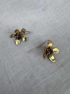 Michele Johnson Jewellry: Gold gilded Manuka Hooks by Michele Johnson