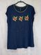Pluto Alice T | Navy Bamboo  Frida Flower