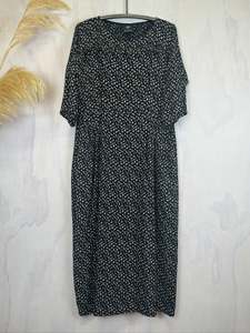 Juna: Juna Florence Dress - Black Tiny Daisy