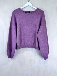 Bellow Sleeve Jumper | Mauve