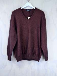 New Arrivals Spring 25: Classic V Neck Jumper | Possum/Merino/Silk | Rimu