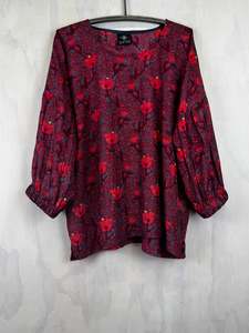 Linen: Juna Demelza Top |  Raspberry