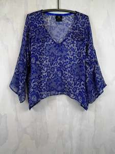 Juna Rafella Top Silk Top | Ming Lace Silk