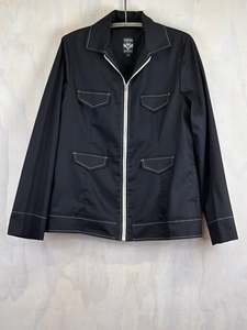 Vesta Jean Jacket - Black