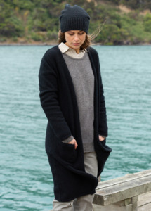 Weft: Black Danni Cardi