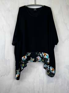 Banded T | Black Rose