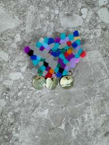 Kara Dodson | Hopeful Cloud Brooches | Shell Drop